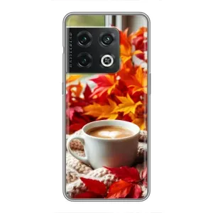Чехол с уникальным дизайном «Осень с кофе» для OnePlus 10 Pro