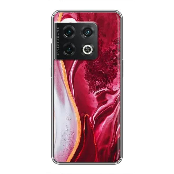 Чохол з принтом «Мрамор червоний» для OnePlus 10 Pro Чохол з принтом «Мрамор червоний» для OnePlus 10 Pro