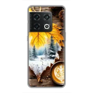 Чехол с принтом «Осенне-зимний кофе» для OnePlus 10 Pro