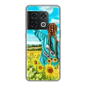 Чохол для Патріота України OnePlus 10 Pro - (AlphaPrint) (Україночка)