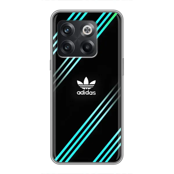 Чехол с принтом «Адидас с полосами» для OnePlus 10T Чехол с принтом «Адидас с полосами» для OnePlus 10T