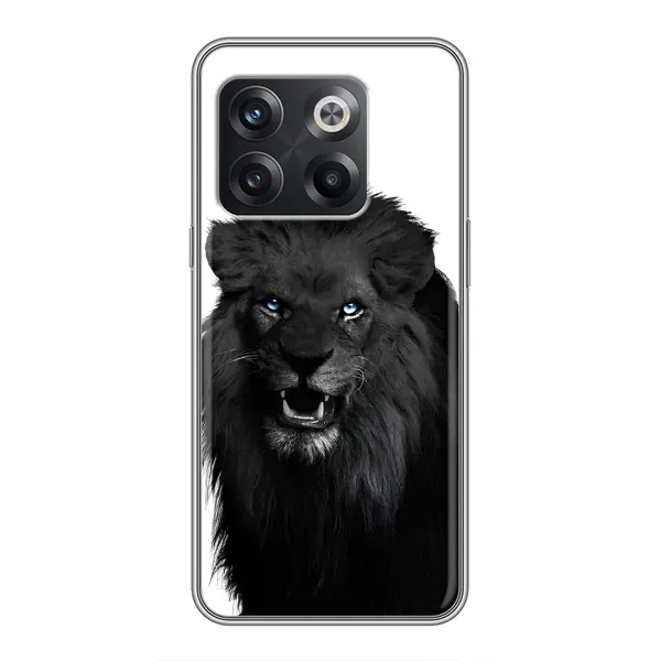 Чохол з принтом «Чорний ЛЕВ» для OnePlus 10T