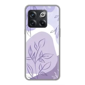 Чохол з принтом «Фіолетове листя абстракція» для OnePlus 10T