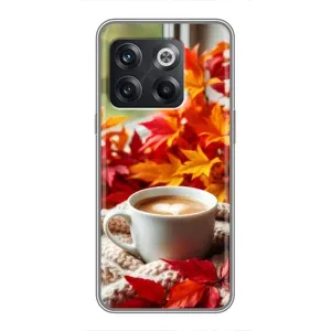 Чехол с уникальным дизайном «Осень с кофе» для OnePlus 10T