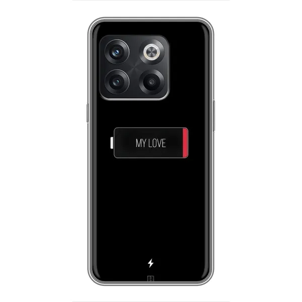 Чохол з принтом «Love battery» для OnePlus 10T Чохол з принтом «Love battery» для OnePlus 10T