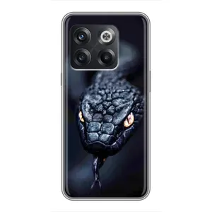 Чехол с принтом «Черная змея» для OnePlus 10T
