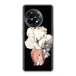 Чехлы (ART) Цветы на OnePlus 11 Pro (VPrint) (Білі квіти)
