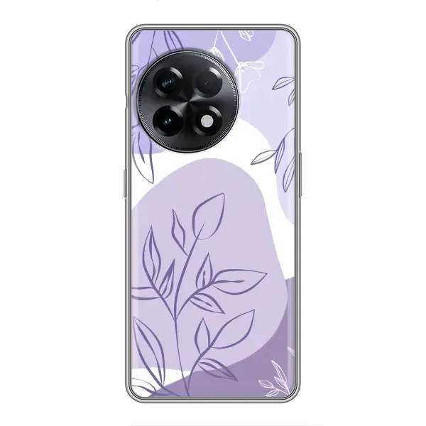 Чехол с принтом «Фиолетовые листья абстракция» для OnePlus 11 Pro Чехол с принтом «Фиолетовые листья абстракция» для OnePlus 11 Pro