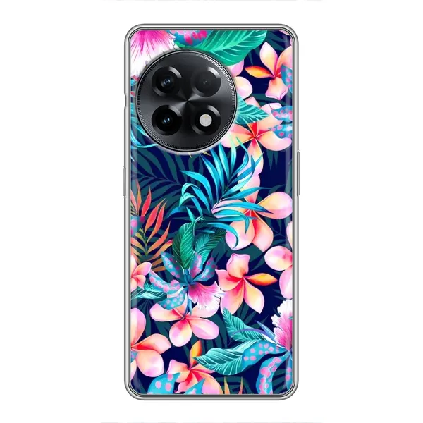 Чохол з принтом «Мальовничі квіти» для OnePlus 11 Pro