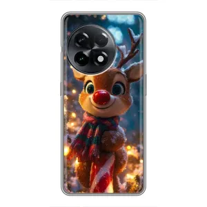 Чехол с принтом «Олень с шарфом» для OnePlus 11 Pro
