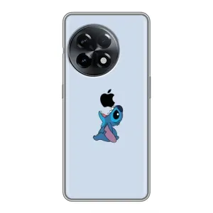 Чохол з принтом Стіч на OnePlus 11 Pro (Stitch apple)