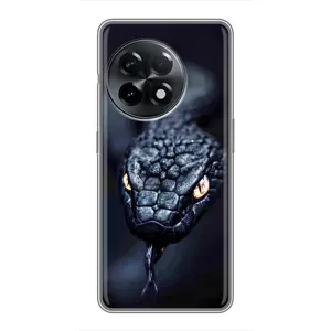 Чохол з принтом «Чорна змія» для OnePlus 11 Pro