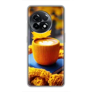 Чохол з принтом «Кава на жовтому пледі» для OnePlus 11