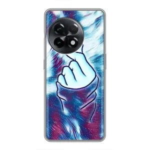 Чехол с принтом «Радужное сердце» для OnePlus 11