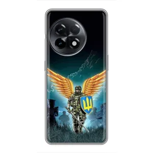 Чехлы с картинкой ЗСУ для OnePlus 11 (AlphaPrint) (Солдат ЗСУ)