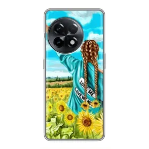 Чохол для Патріота України OnePlus 11 - (AlphaPrint) (Україночка)