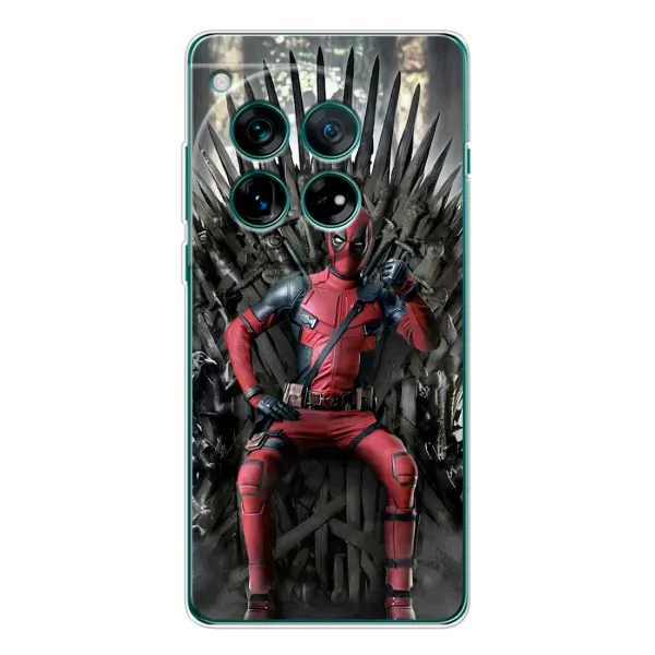 Чехол с принтом «Дэдпул на троне» для OnePlus 11R Чехол с принтом «Дэдпул на троне» для OnePlus 11R
