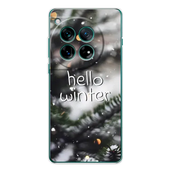 Чохол з принтом «Hello winter» для OnePlus 11R Чохол з принтом «Hello winter» для OnePlus 11R