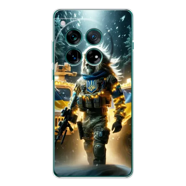 Чохол з принтом «ЛЕВ ЗСУ» для OnePlus 11R Чохол з принтом «ЛЕВ ЗСУ» для OnePlus 11R