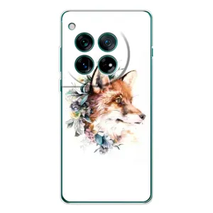 Чехлы с картинкой Лисички для OnePlus 11R (VPrint) (Лисичка в цветочках)