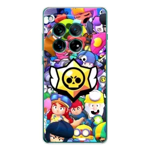 Чехол для OnePlus 11R Бравл Старс (VPrint) (Лого Brawl Stars)
