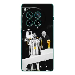 Чохол з принтом «Мессі коронований» для OnePlus 11R