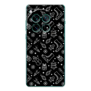 Чохол з принтом «Новорічний фон» для OnePlus 11R