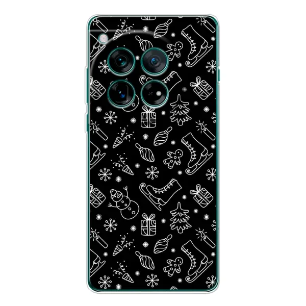 Чохол з принтом «Новорічний фон» для OnePlus 11R Чохол з принтом «Новорічний фон» для OnePlus 11R