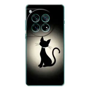 Чехол с принтом «Силуэт котика» для OnePlus 11R