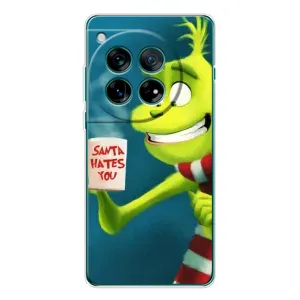Рождественские Чехлы для OnePlus 11R (VPrint) (Зеленый Гринч)