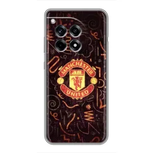 Чохол Манчестер Юнайтед для ВанПлас 12 Про (AlphaPrint) (емблема МЮ)