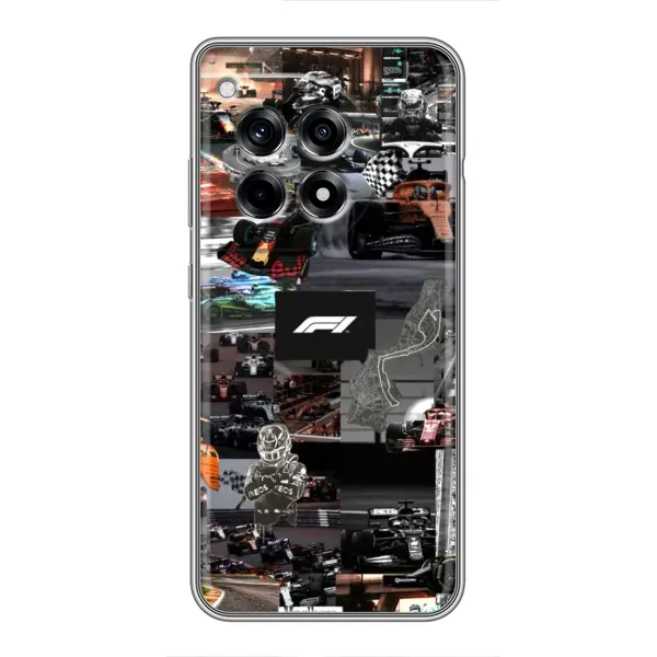 Чохол з принтом «Гоночний колаж Ф1» для OnePlus 12 Pro Чохол з принтом «Гоночний колаж Ф1» для OnePlus 12 Pro