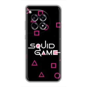Чохол Гра в кальмара для OnePlus 12 Pro (Патерн Гра кальмара)