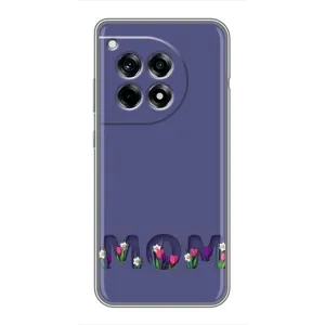 Чехол с принтом «Мама в цветах» для OnePlus 12 Pro