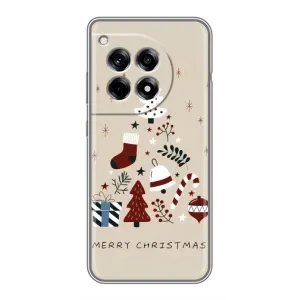 Різдвяні, Святкові Чохли для ВанПлас 12 Про (Merry Christmas)