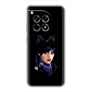 Чохли Венсдей на OnePlus 12 Pro Уенсдей (AlphaPrint) (серйозна Венздей)