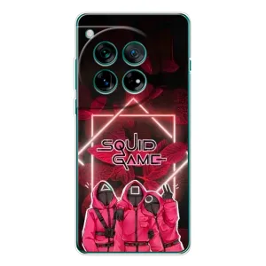 Чохол Гра в кальмара для OnePlus 12 (Охоронці Гра кальмара)