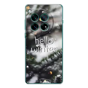 Новогодние, Праздничные Чехлы для OnePlus 12 - 2024 год (Hello winter)