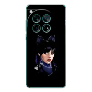 Чохли Венсдей на OnePlus 12 Уенсдей (AlphaPrint) (серйозна Венздей)
