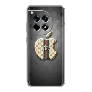 Чохол з принтом «Apple gucci» для OnePlus 12R