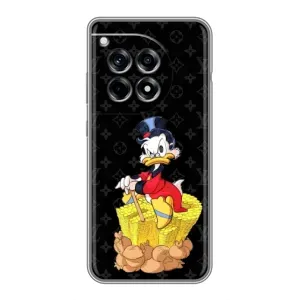 Чехли для OnePlus 12R - Скрудж МакДак Louis Vuitton (PREMIUMPrint) (Богатство Макдака)