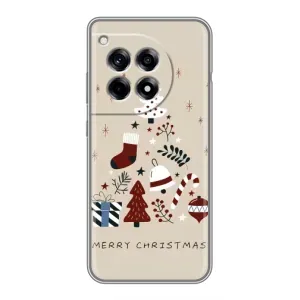 Різдвяні Чохли для OnePlus 12R (VPrint) (Merry Christmas)