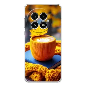 Чехол с принтом «Кофе на желтом пледе» для OnePlus 13