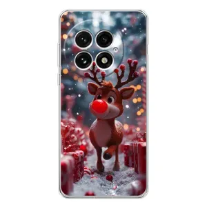 Чехол с принтом «Олень среди подарков» для OnePlus 13