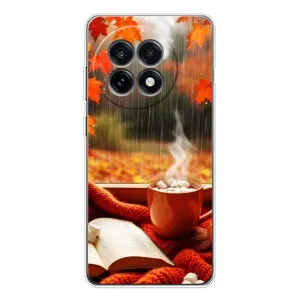 Чехол с принтом «Кофе и дождь» для OnePlus 13R
