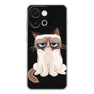 Чехол с принтом «Грустный кот» для OnePlus 13T