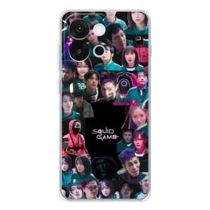 Чохол Гра в кальмара для OnePlus 13T (Колаж Гра кальмара)