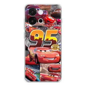 Силіконовий чохол Маквін для OnePlus 13T (Колаж Блискавка Маквін)