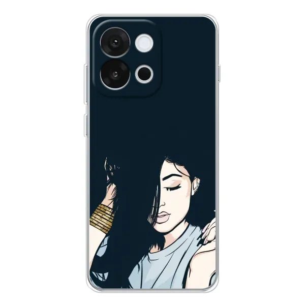 Чохол з принтом «Гарна дівчина» для OnePlus 13T