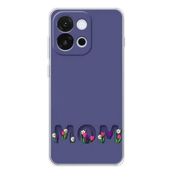 Чехол с принтом «Мама в цветах» для OnePlus 13T